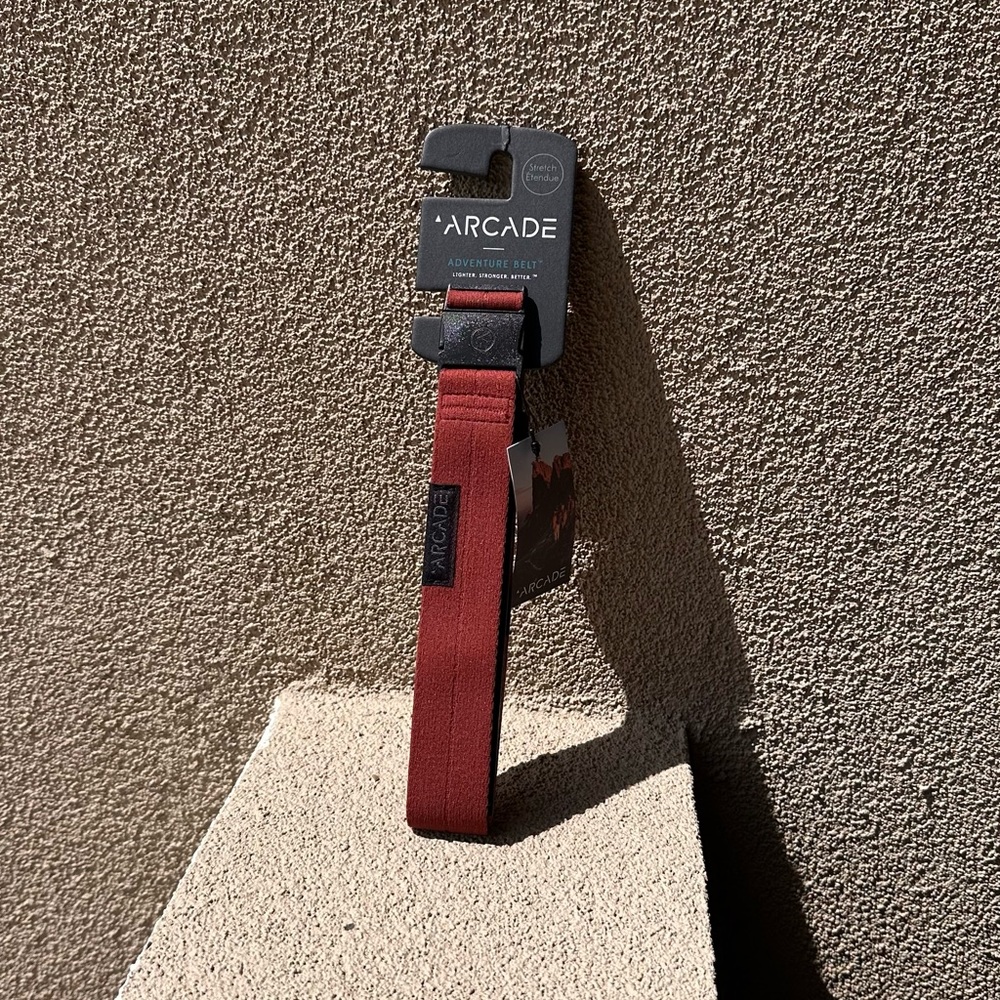 Arcade Adventure Belt - Ranger Slim Vermilion